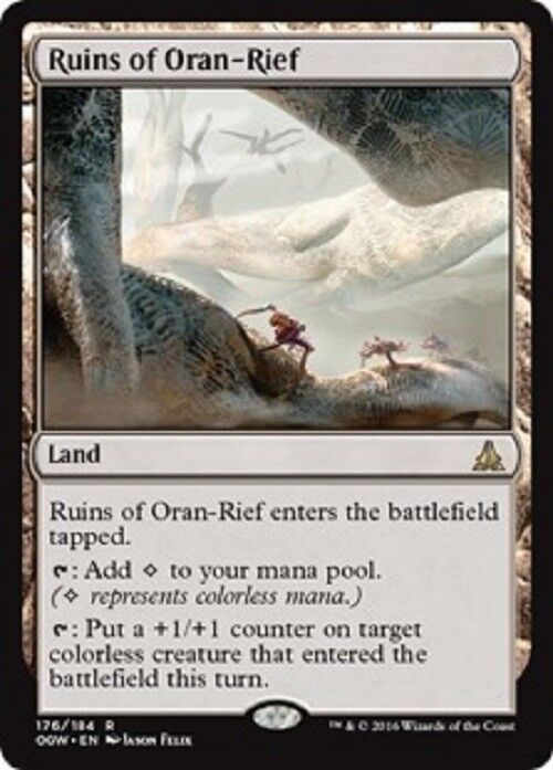 MTG Ruins of Oran-Rief Oath of the Gatewatch Card MTG Commander Pauper