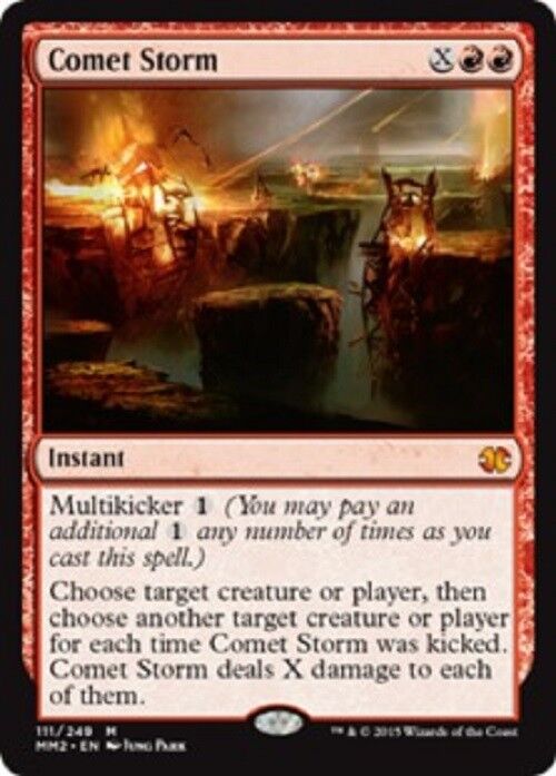 MTG MTG 1x Comet Storm MM2 Modern Masters 2015 Edition Magic The Gathering card