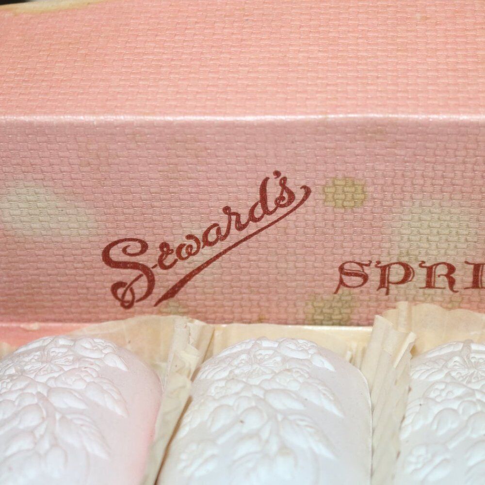 Lot 6 Rare Montréal Canada Siward'S Bouquet Of Spring Flowers Vintage Soap 1960S