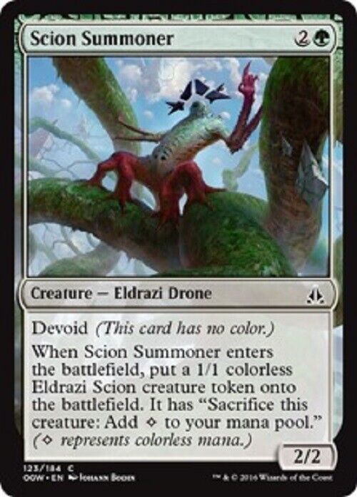 MTG 4x Scion Summoner Oath of the Gatewatch MTG Magic the Gathering card