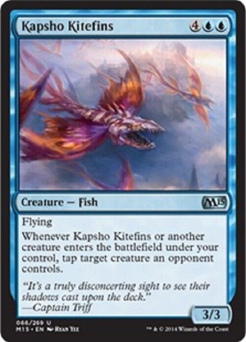 MTG MTG 1x   Kapsho Kitefins M15 Magic 2015 Core Set Card Magic The Gathering