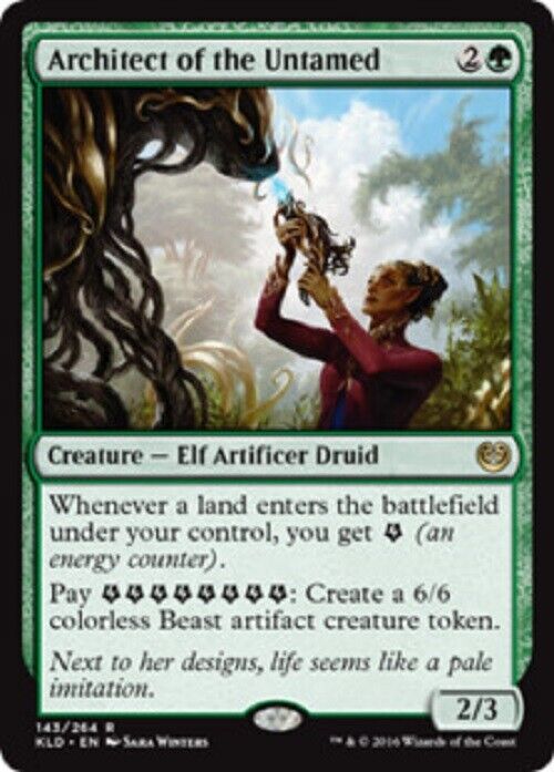 MTG MTG 1x  Architect of the Untamed Kaladesh Card Magic The Gathering