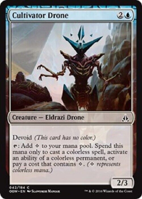 MTG 4x Cultivator Drone Oath of the Gatewatch   MTG Magic the Gathering card