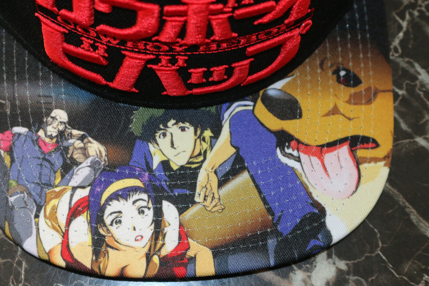 Cowboy Bebop Anime Adjustable Snapback Cap Hat - New W/ Tags!