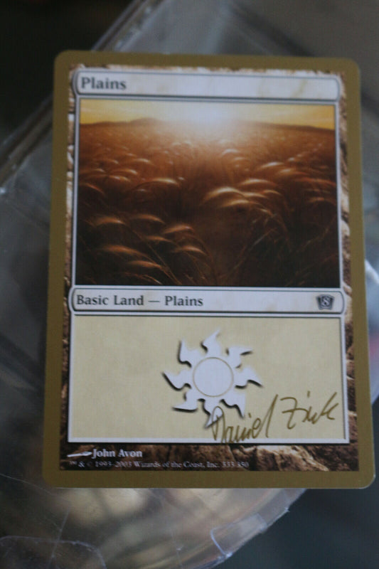 MTG Plains Daniel Zink SB World Championship Decks 2003 card MTG CARD #1