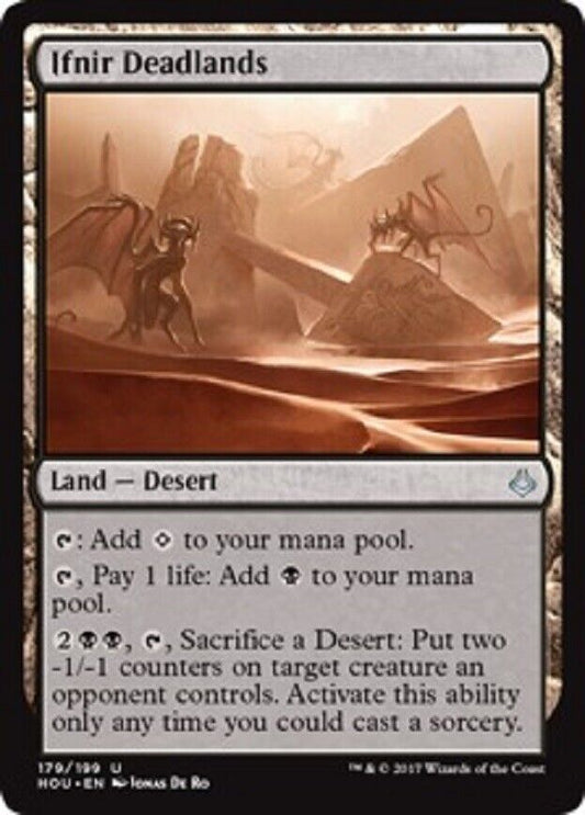 MTG 1x mtg Ifnir Deadlands Hour of Devastation  card Magic the Gathering