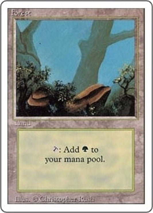 MTG MTG 4x Forest (A) Revised Edition Magic the gatherine cards