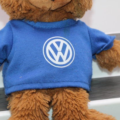 Plush Volkswagen 8\ Vw Official Merchandise Bear In Clothe T-Shirt Toy Rare