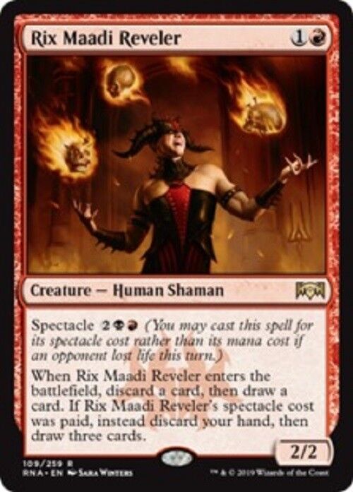 MTG 1x Rix Maadi Reveler Ravnica Allegiance Unplayed NM Card