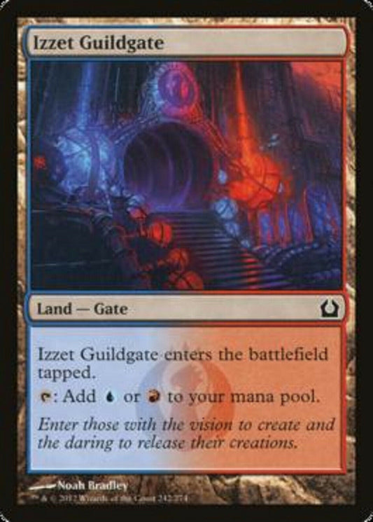 MTG MTG 4x  Izzet Guildgate Return to Ravnica cards Magic the gathering