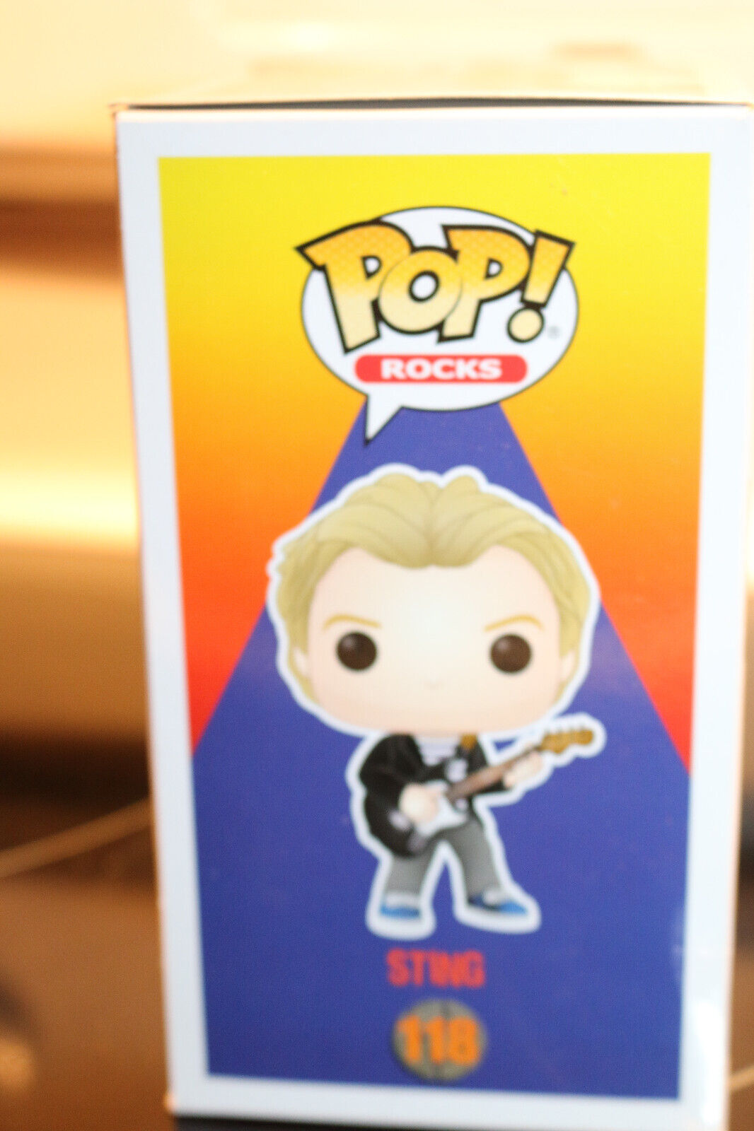 Funko Pop! Rocks - The Police Vinyl Figure - Sting #118 Figure Toy