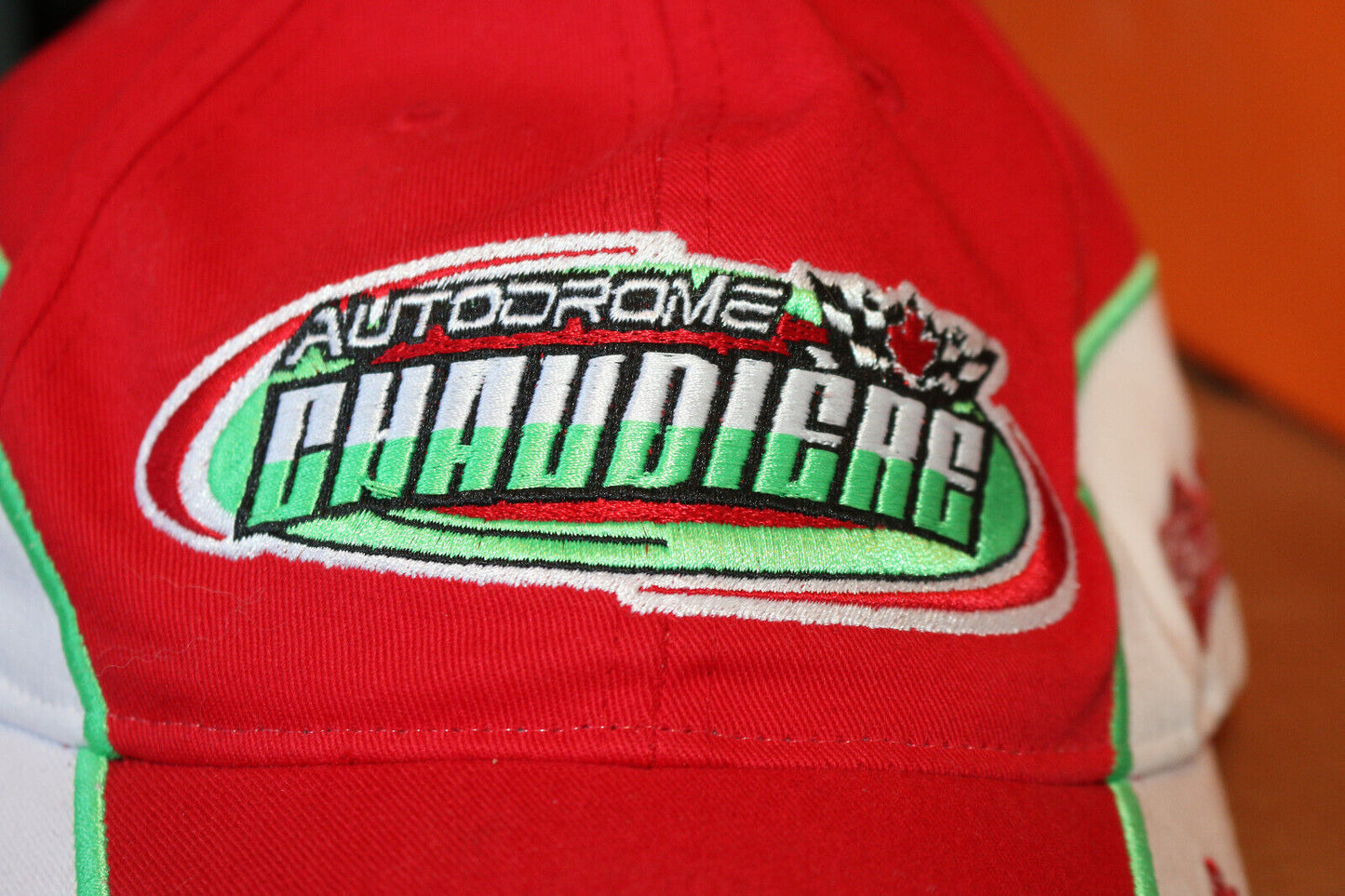 Autodrome Chaudière Budweiser Beer Speedway Racing Circuit Cap Adjustable Rare