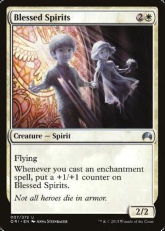 MTG MTG 1x Blessed Spirits Magic Origins  Card Magic The Gathering