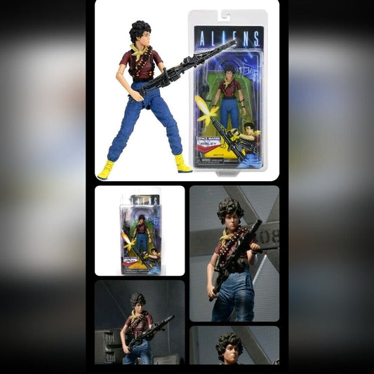 Neca Alien Kenner Space Marine Lt. Ripley 7" Action Figure Aliens Collection New