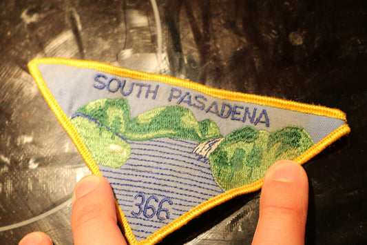 Vintage Shoulder Patche Souvenir South Pasadena 366