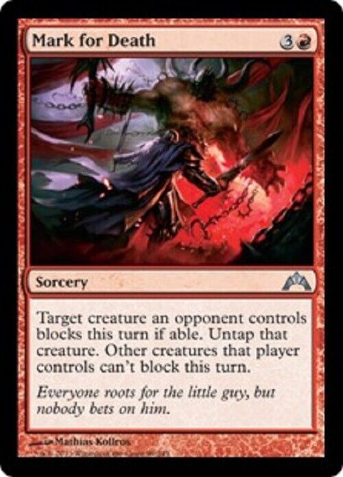 MTG 1x  Mark for Death Gatecrash  MTG Magic the Gathering card