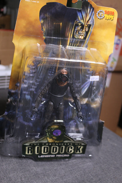 The Chronicles Of Riddick Lensing Necro Action Figure Sota Toys Rare toy sealed