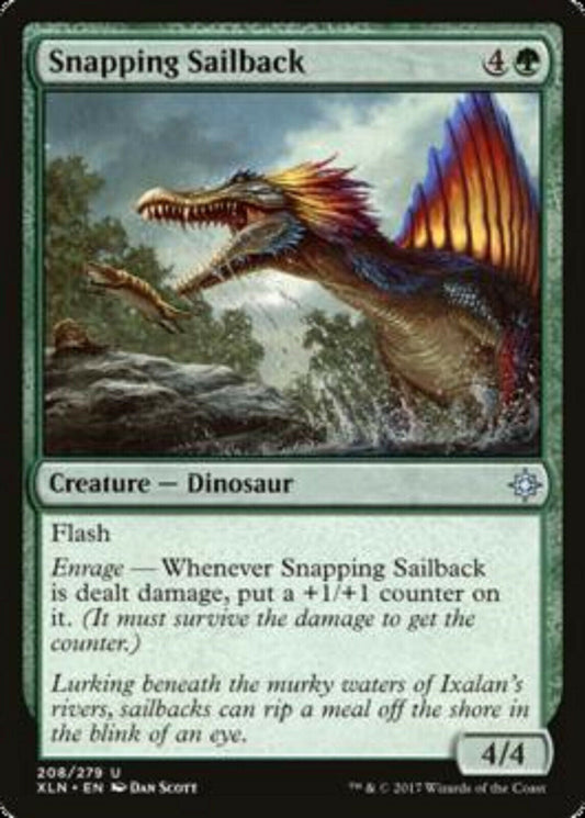 MTG MTG 1x   Snapping Sailback Ixalan Card Magic The Gathering