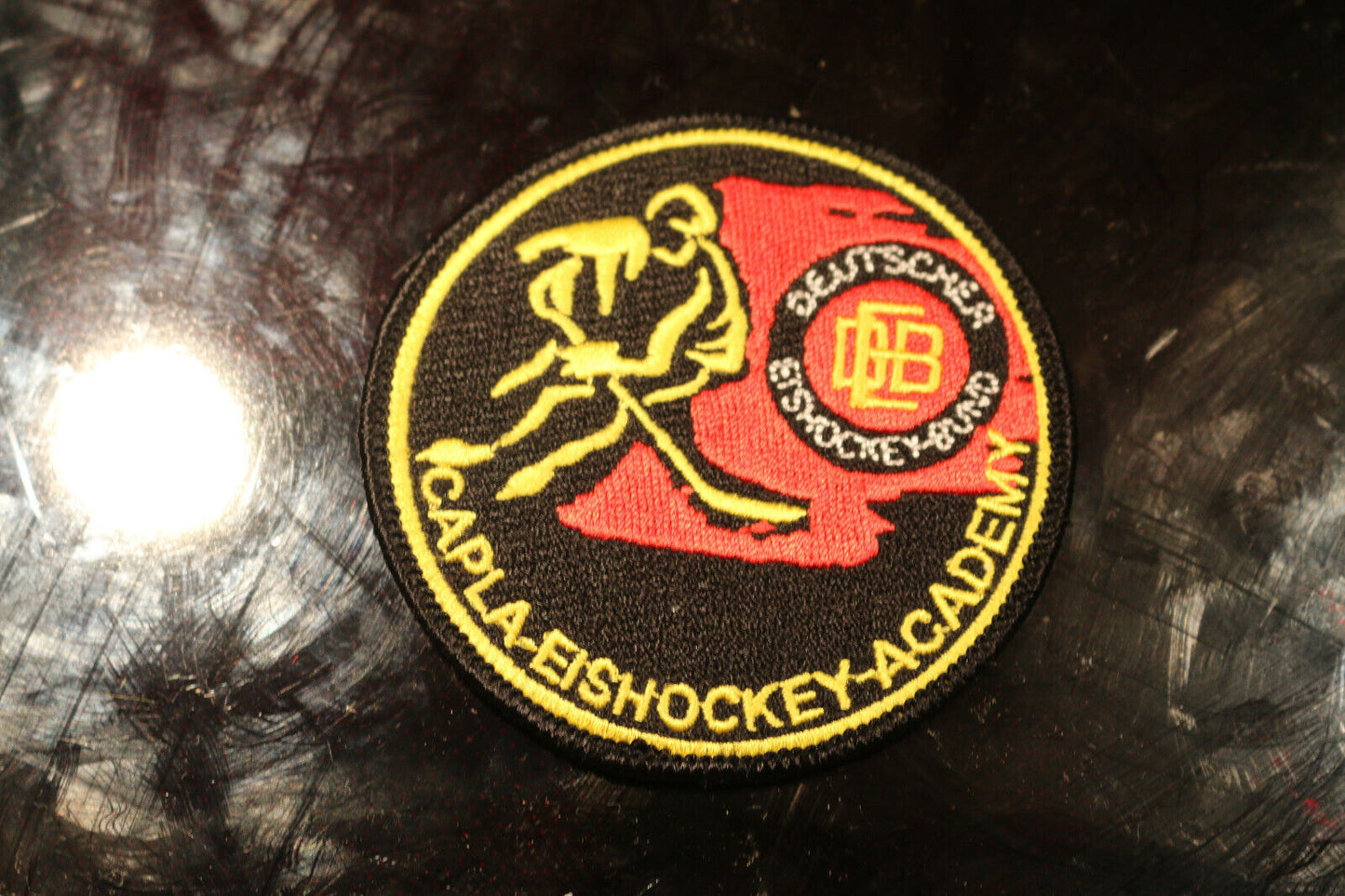 Vintage Shoulders Patches Souvenir  Hockey Academy Capla #2