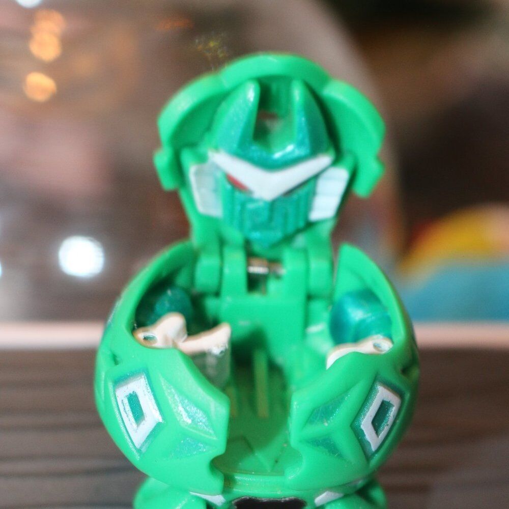 Bakugan Bakuchance Gundalian Invader Ventus Green Mystic Chancer No Dice