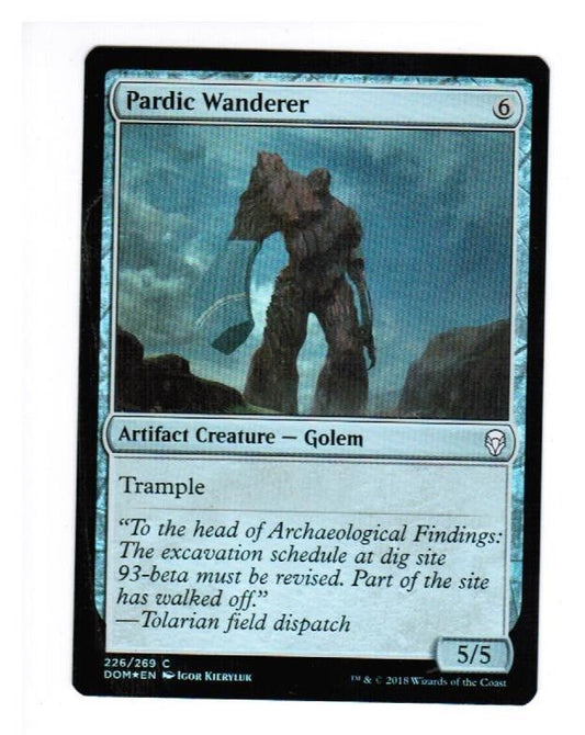 MTG Pardic Wanderer FOIL Dominaria Unplayed NM cards English Pauper