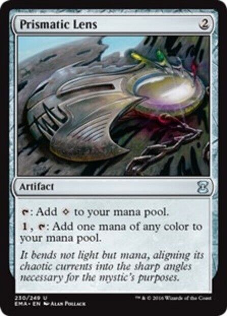 MTG 1x  Prismatic Lens Eternal Masters  MTG Magic the Gathering