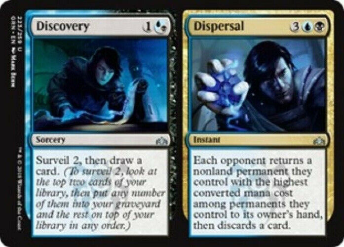 MTG Discovery // Dispersal Guilds of Ravnica Card MTG Commander Pauper