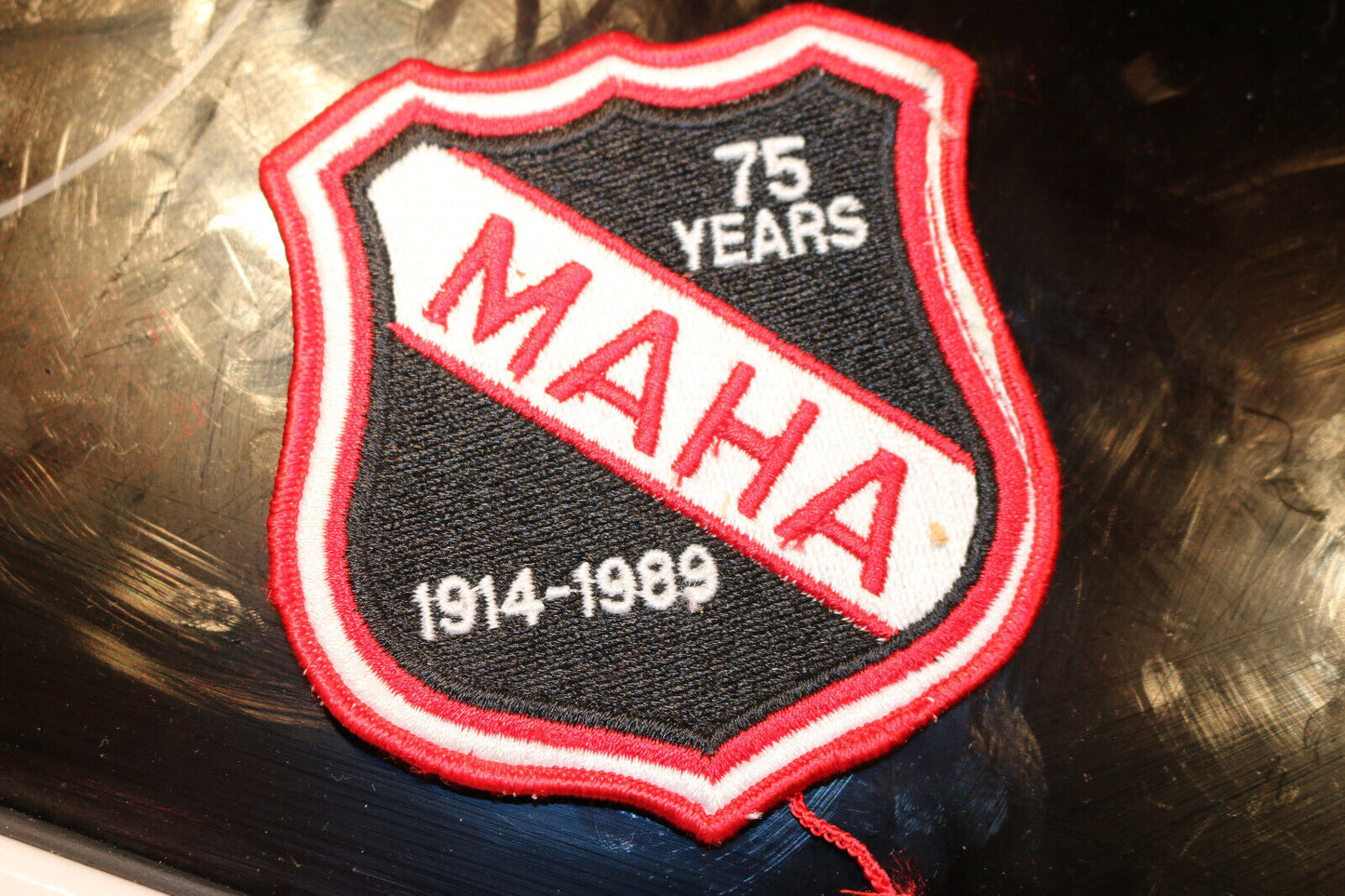 Shoulder Titles Patche Vintage Canada Patch 75 Years Maha 1914-1989