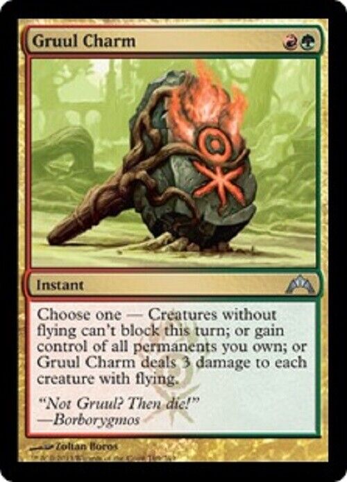 MTG MTG 1x Gruul Charm Gatecrash Magic The Gathering commander Pauper