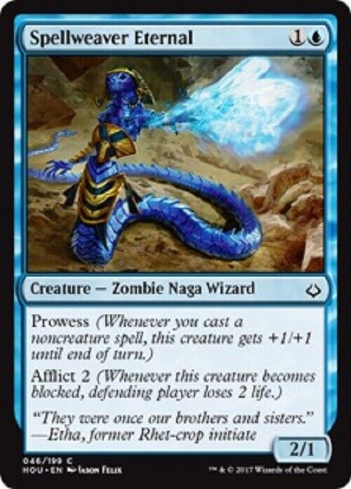 MTG MTG 4x  Spellweaver Eternal  Hour of Devastation cards Magic The Gathering