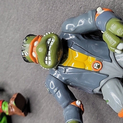 Vintage Tmnt Universal Monsters Frankenstein Mike Michaelangelo Figure Toy