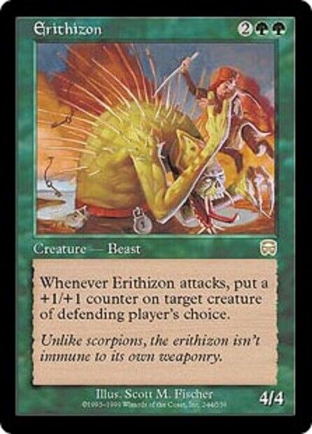 MTG MTG 1x Erithizon Mercadian Masques Magic The Gathering