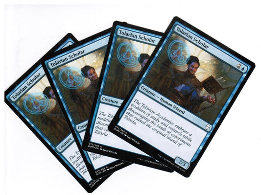 MTG MTG Tolarian Scholar X4 4x Magic the GAthering cards NM