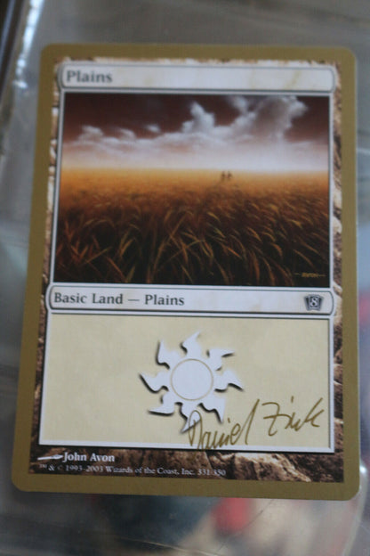 MTG Plains Daniel Zink SB World Championship Decks 2003 card MTG CARD #3