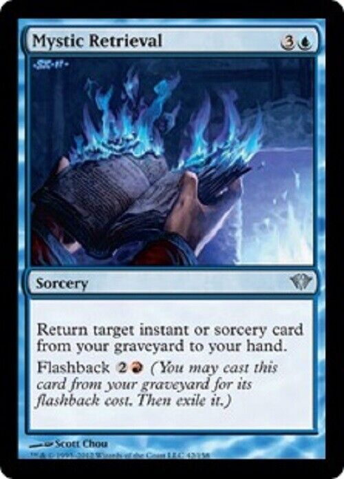 MTG MTG 1x Mystic Retrieval DKA Dark Ascension Card Magic The Gathering