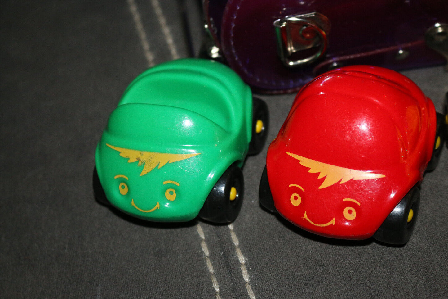 Gowi Graz Plastic Cars Made In Austria Speed Buggy Toys In Case Bag