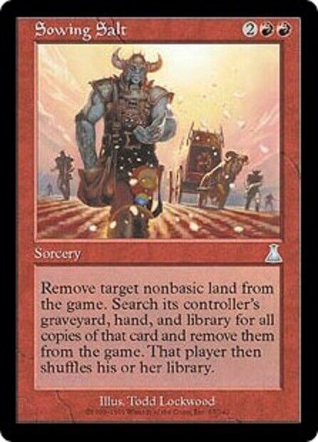 MTG MTG 1x   Sowing Salt Urza's Destiny  Magic The Gathering