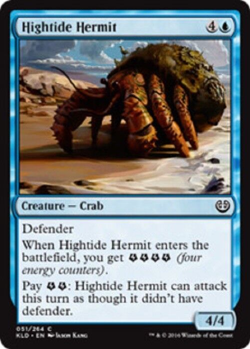 MTG Hightide Hermit Kaladesh FOIL MTG NM Cards Commander Pauper