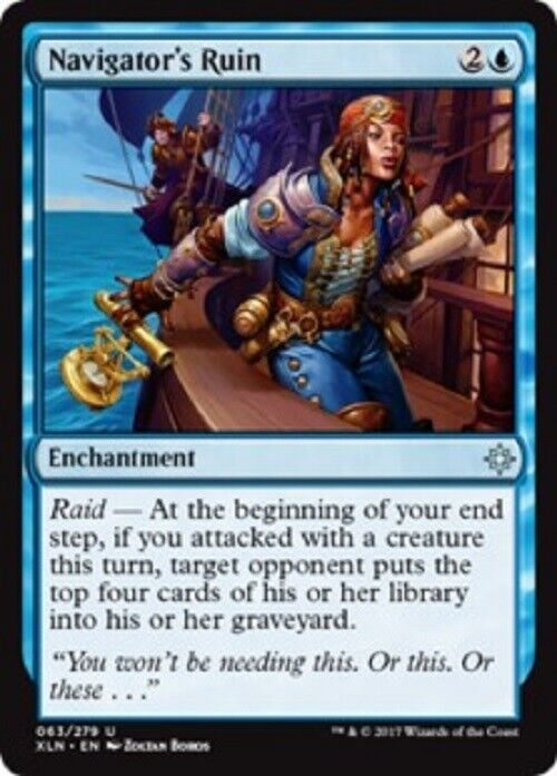 MTG MTG 1x Navigator's Ruin XLN Ixalan Card Magic The Gathering pauper