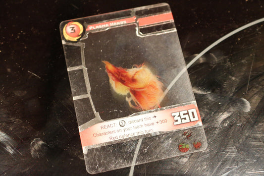 Redakai Plasma Hands 3D #3 Trading Cards