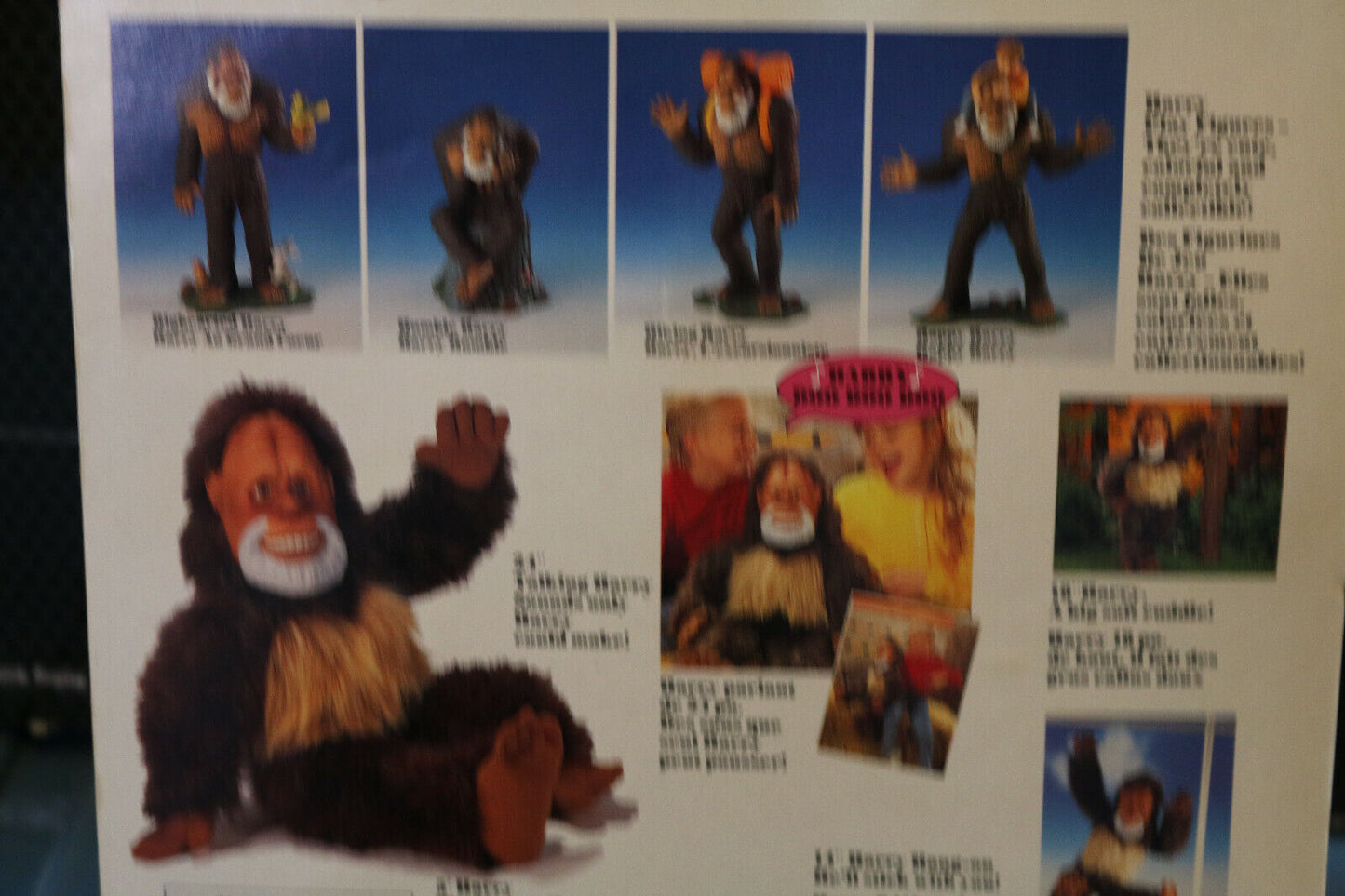 Happy Child Harry And The Hendersons 1991 Universal City Studio Galoob Very Rare