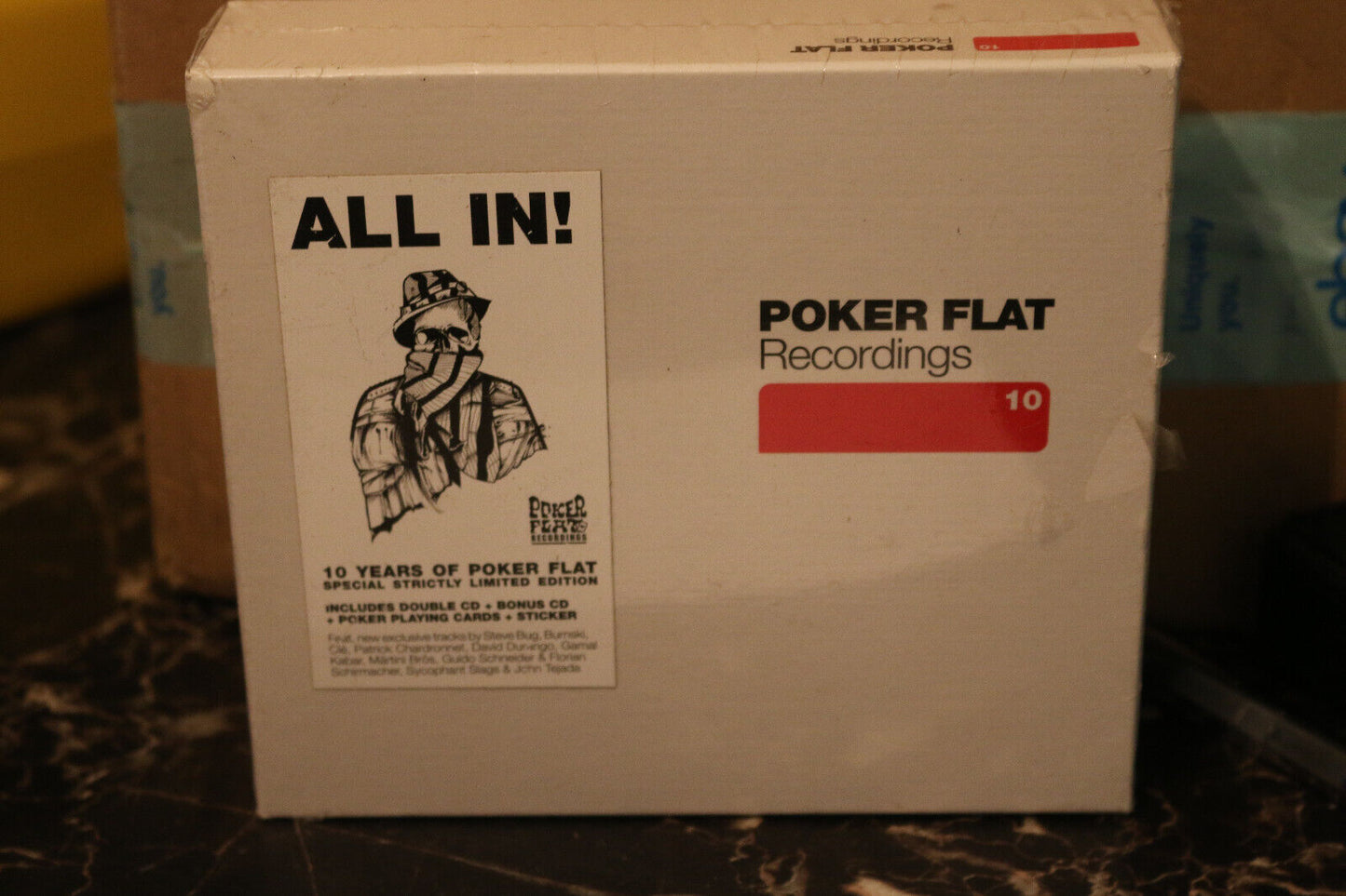Poker Flat Recordings All In! Cd Sealed 3 Cd Set Sticker Bonus Brand New Sealed
