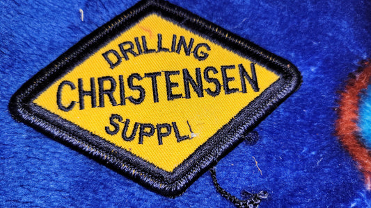 Vintage Shoulder Patche Souvenir Drilling Christensen Supply