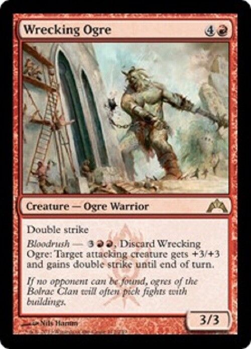 MTG 1x Wrecking Ogre Gatecrash  Magic the Gathering card MTG