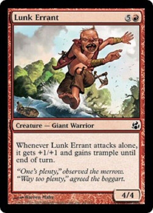 MTG Lunk Errant FOIL Morningtide MTG Magic Card Artifact Commander Pauper