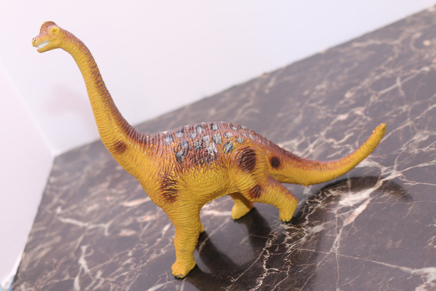 1991 Brachiosaurus Solid Rubber Pvc Plastic Dinosaur Figure Toy Model 10” Long