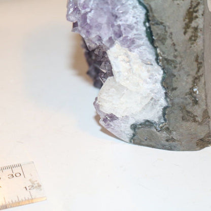 Raw Amethyst, Cathedral Amethyst, Geode Cluster, Perfect For Anxiety Relie