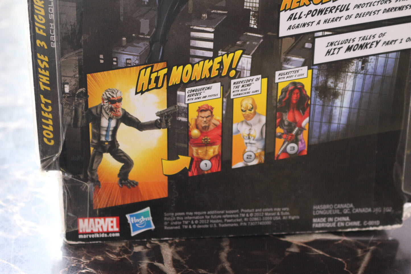 Marvel Legends Hyperion Moc Hit Monkey Baf Series Squadron Supreme Hasbro 2012