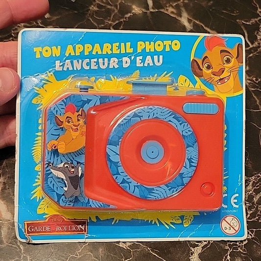 The Lion King Disney Water Photo Gun Camera Appareil Lanceur D'Eau Sealed Toy