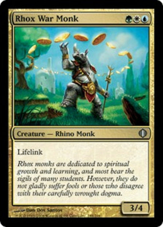 MTG MTG 1x  Rhox War Monk Shards of Alara Magic the GAthering CARD